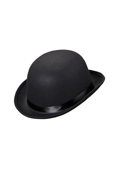 Premium Aktivite Ürünü Etkinlik Gereci Charlie Chaplin Stil Yetişkin Şapkası Siyah Melon