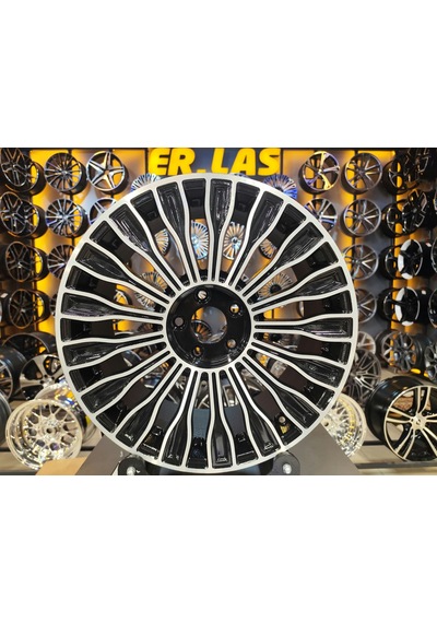 4 Adet Rc-464 8 18 5 112 Et35 Black Mack Jant Yenilenmiş Takım