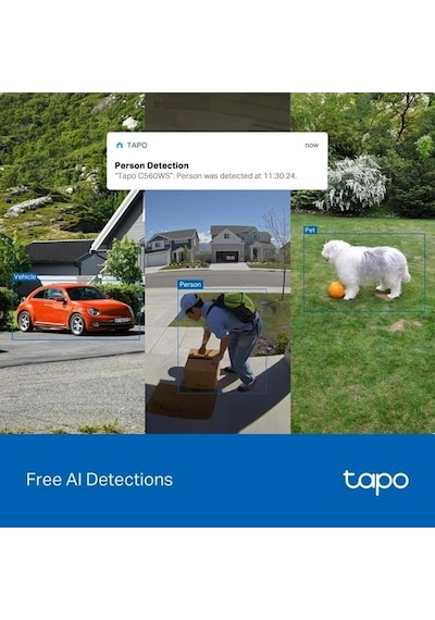Tp-lınk 8mp Tapo C560ws Kablosuz Ip Kamera Pan-tılt