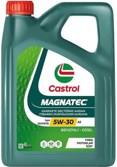 Castrol Motor Yağı Magnatec 5w30 A5 Tu 4 Lt IS00-CASTROL MGNT5W30-4