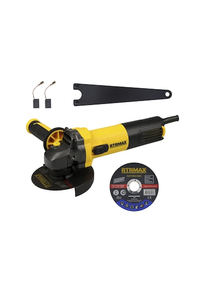 Rtrmax RTM102 Avuç Taşlama Makinası 115 mm 750 W