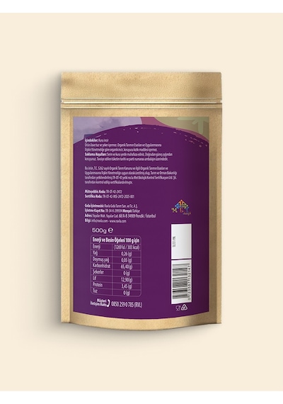 Ravla Organik Kuru İncir - 500g 500 G
