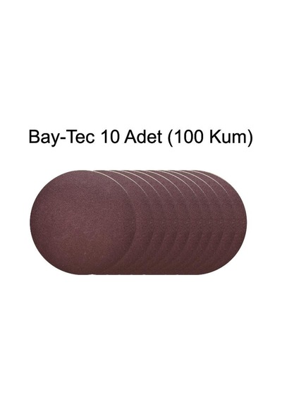 Bay-tec Cırt Zımpara 100 Kum 115 Mm 10 Adet 37631218