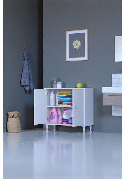 Eliusta Arden 75 Cm Beyaz 2 Bölmeli Banyo Düzenleyici Dolap 1 Raflı Çok Amaçlı Mutfak Dolabı 75x75x32,5 Cm Beyaz Eliusta Arden 75 Cm Beyaz 2 Bölmeli Banyo Düzenleyici Dolap 1 Raflı Çok Amaçlı Mutfak Dolabı 75x75x32,5 Cm Beyaz