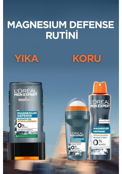 Men Expert Magnesium Defense Sprey Deodorant 3600524055202-10696
