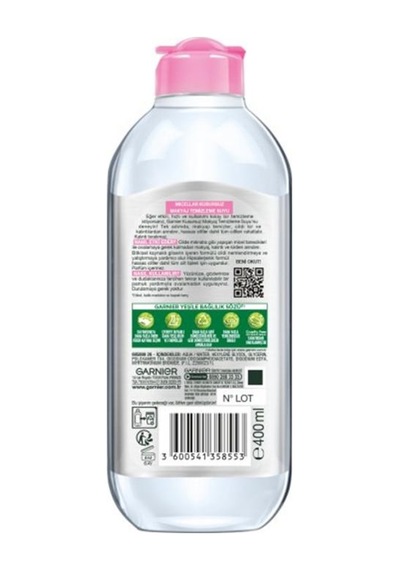 Micellar Kusursuz Makyaj Temizleme Suyu 400ml Makyaj Temizleme Mendili 100 'lü Hediye