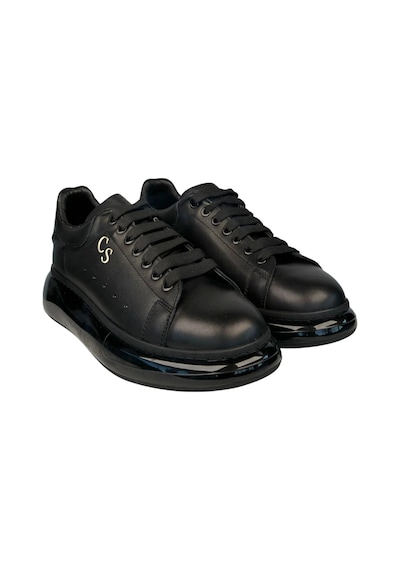 Twingold Kişiselleştirilebilir Kalın Ortopedik Tabanlı Mcquen Sneaker Spor Ayakkabı - Siyah Çok Renkli
