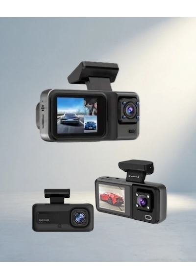 Full Hd 3 Kameralı Araç Güvenlik Sistemi İle Kapsamlı Görüş
