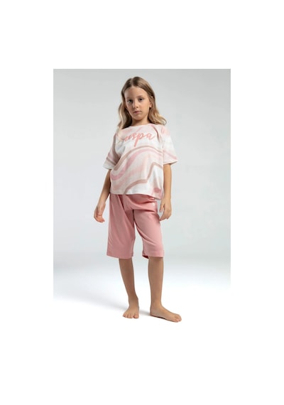 U.s. Polo Assn Us Polo 2062 Beyaz -somon Bermuda Takım KREM