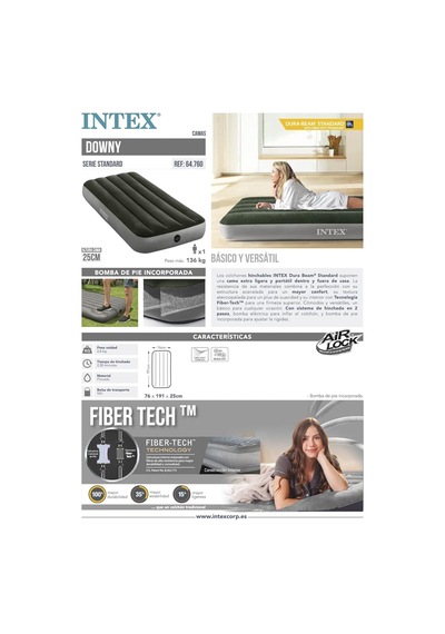 Jr. Twin Dura-beam Downy Aırbed Foot Bıp Belirtilmemiş