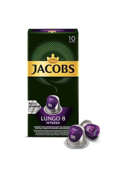 Jacobs Lungo 8 Intenso Alüminyum Kapsül Kahve 5 x 10'lu