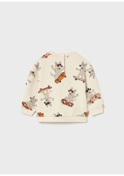 Mayoral Erkek Bebek Sweatshirt Bej
