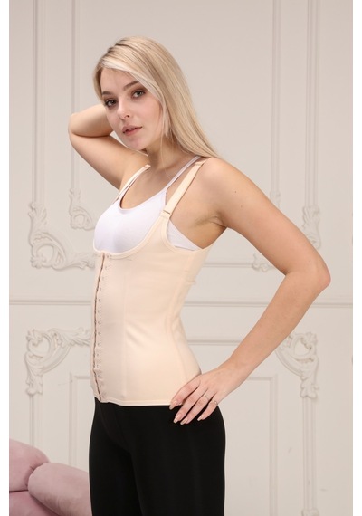 Thermal Giyim Askılı Latex Korse Krem - 510683511 Krem - 510683511 Krem