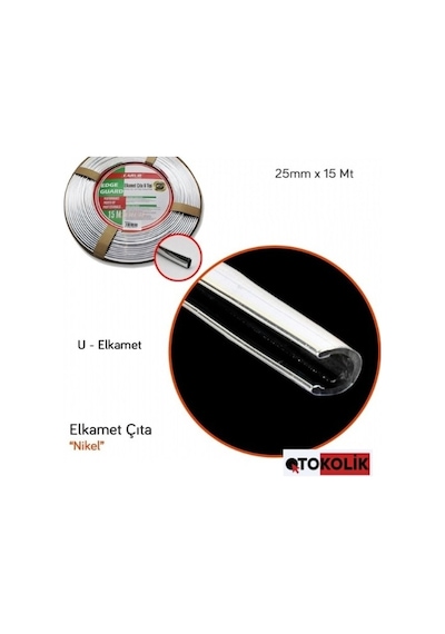 Kenar Koruma Çıtası Elkamet U Model 7 Cm Onkar Otk-24633