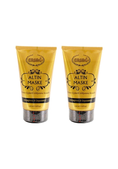 Ersağ Altın Maske 150 Ml. * 2 Adet