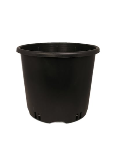 SİYAH ÜRETİM SAKSISI 30 ADET - 5 LT 21 CM