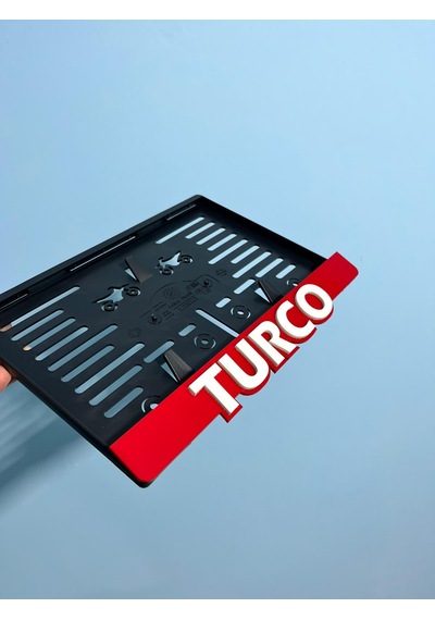 Turco Pleksi Motor Plakalığı