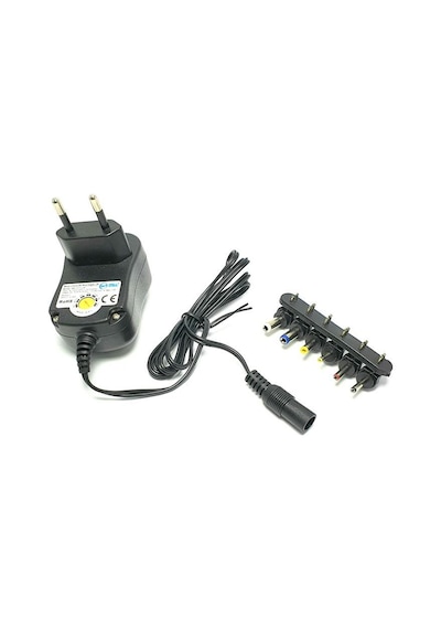 Wellpower Dc 3V-12V 1Amper Voltaj Ayarlanabilir Adaptör Wp-01123P