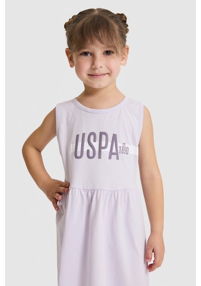 U.s. Polo Assn. Kız Çocuk Lila Pijama Takım 50327335-vr034