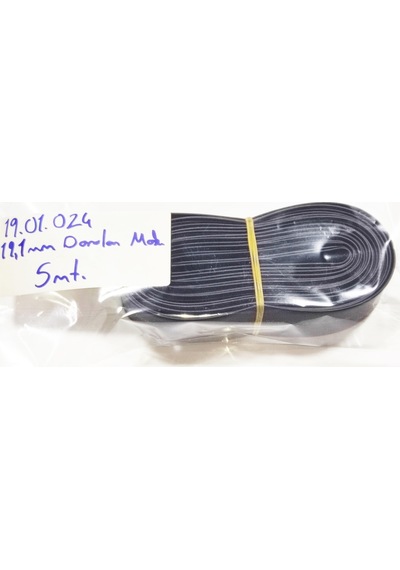 19,1mm Isı İle Daralan Siyah Makaron 5 Metre, Daralma Oranı 2/1, Çalışma -55/+125 Derece