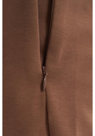 AR-MA Arma Erkek Slim Fit Basic Interlok Dar Paça Eşofman Altı Arka Ve Ön Cepler Gizli Fermuarlı %80 Pamuk %14 Polyester %6 Elastane K30174998802 Açık Kahverengi