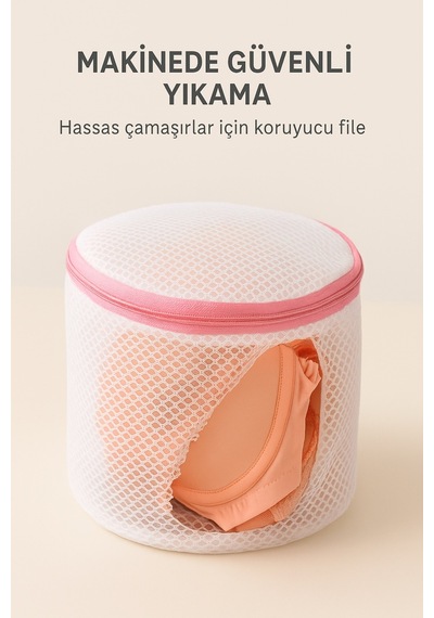 Sütyen Iç Çamaşırı Bikini Yıkama Filesi Fermuarlı Tam Korumalı 1 Adet Tr Diğer
