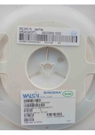 Wr0427x2402ftl 24k0 402 Smd Direnç 1000 Adet