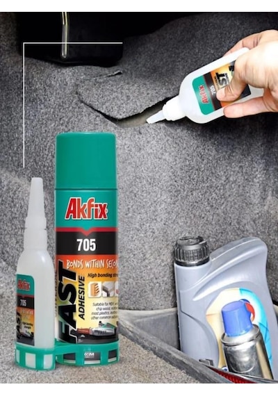 Akfix 705 Mdf Hızlı Yapıştırıcı 200+50 Ml Ga060