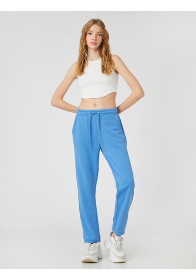 Koton Jogger Eşofman Altı Cep Detaylı Paçası Beli Lastikli Mavi 3sal40081ık 3SAL40081IK637 Mavi Koton Jogger Eşofman Altı Cep Detaylı Paçası Beli Lastikli Mavi 3sal40081ık 3SAL40081IK637 Mavi