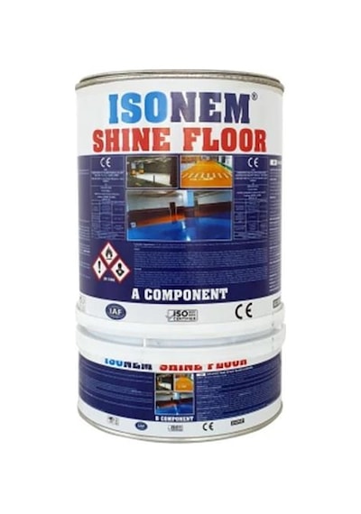 Isonem Shine Floor Zemin Kaplaması Beyaz 2.25 Kg