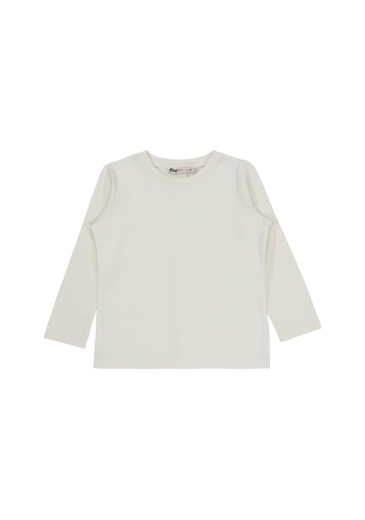 Civil Girls Basic 2-5 Yaş Sweatshirt - Ekru