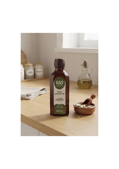 %100 Saf Kabak Çekirdeği Yağı 100 Ml Soğuk Sıkım Katkısız - 919454030 Diğer