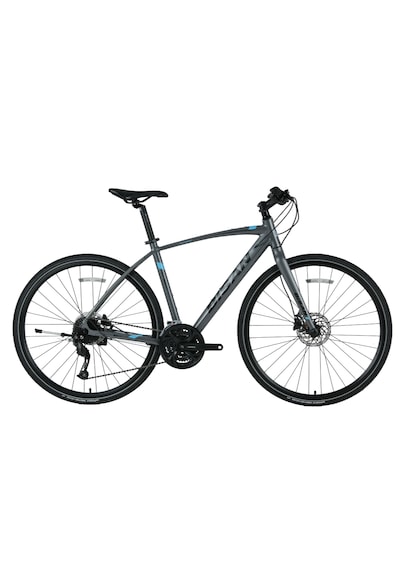 Bisan TRX8600 Altus Trekking Bisikleti 48 CM 28 Jant 27 Vites Metalik Gri - Mavi
