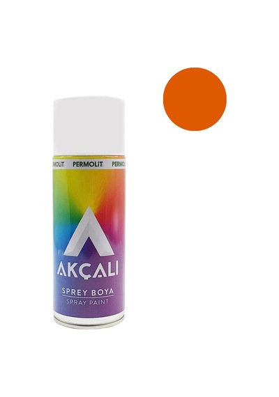Akçalı Tampon Sprey Boya 400 Ml/ Turuncu 309 000 Parlak Vernik