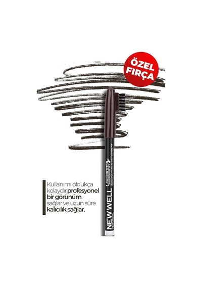 Kaş Kalemi - Kahverengi 1 Paket 1 X 6 G Diğer