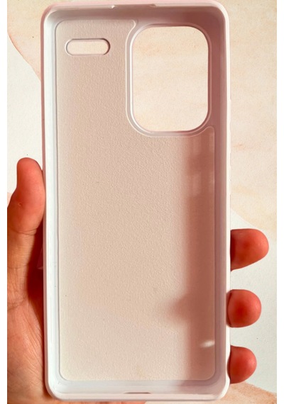 Redmi Note 13 Pro Plus Yıldız Tozu Premium Beyaz Silikon Kılıf