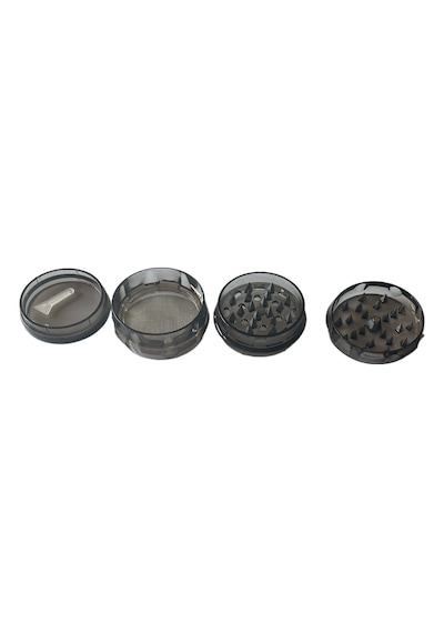 OP-02 Plastik Grinder 4 Kat Tutun - Baharat Öğütücü - Parçalayıcı - Mıknatıslı Gırgır