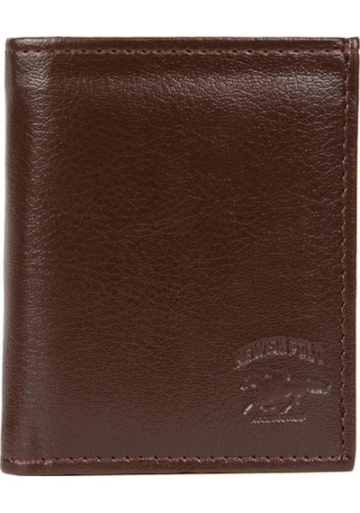 Tuldar Erkek Deri Bozuk Para Hazneli Kartlık Cüzdan 10x12cm Tul515 Kahverengi