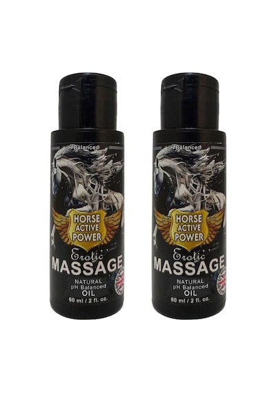 Hors Active Power Fantezili Etkilerde Vücut Masaj Yağı 60 Ml 2 Adet
