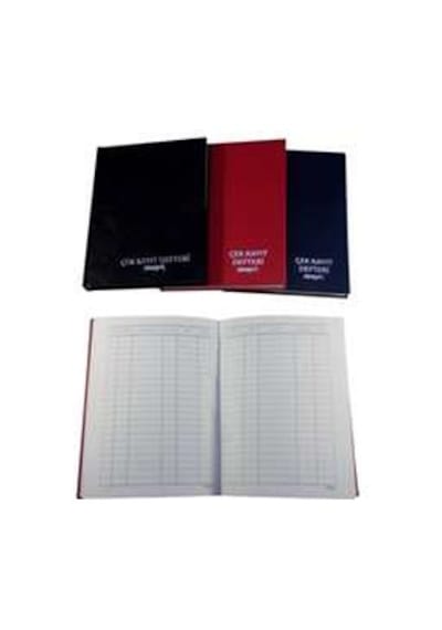 Çek Kayıt Defteri 12X17 Dik 80 Yaprak Özkan Bordo