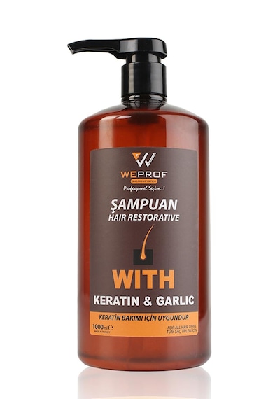 Weprof Keratin&garlic Tuzsuz Şampuan - Yıpranmış
