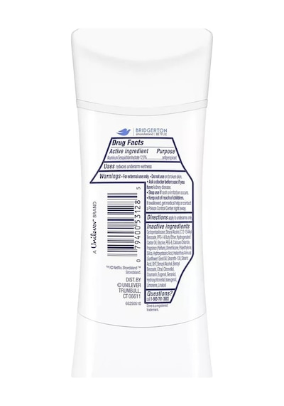 Dove Bridgerton Moonlit Masquerade Antiperspirant Stick Deodorant 74gr