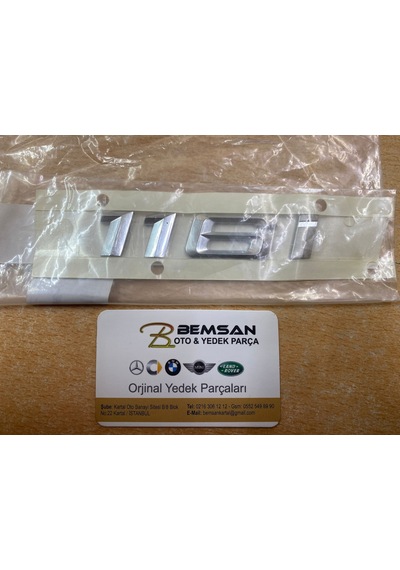BMW E81 E87 F20 116İ BAGAJ YAZISI 51147135547.