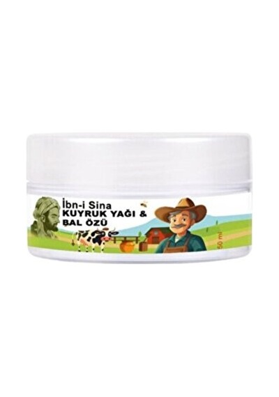 İbn-ı Sına Kuyruk Yağı Bal Özlü Kavanoz 50ml