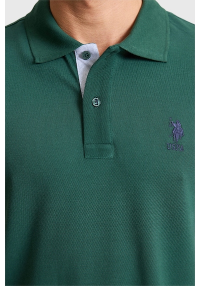 U.S. Polo Assn. U.s. Polo Assn. Erkek Koyu Yeşil Tişört Basic 50322314-vr079 Koyu Yesıl
