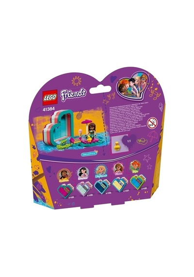 LEGO® Friends 41384 Andrea'nın Yaz Kalp Kutusu 83 Parça