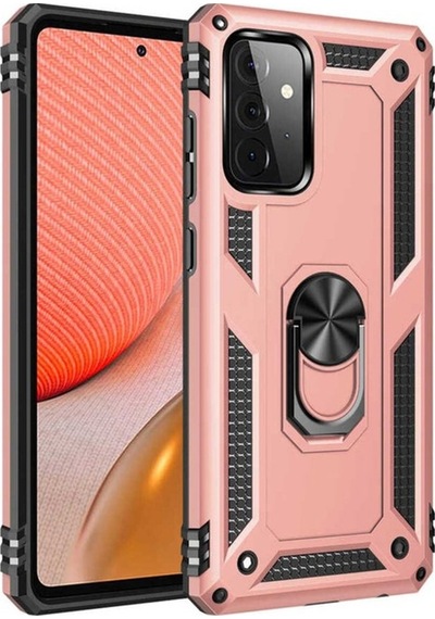Galaxy Uyumlu A52 Kılıf Zore Vega Kapak Rose Gold
