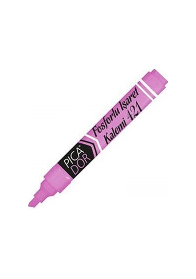 Fosforlu Kalem 421 Pastel Pembe