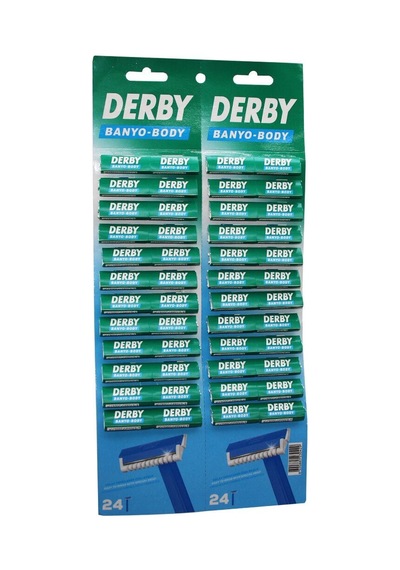 Derby Banyo Body Tek Bıçak Kartelalı Jilet 48pcs 4915