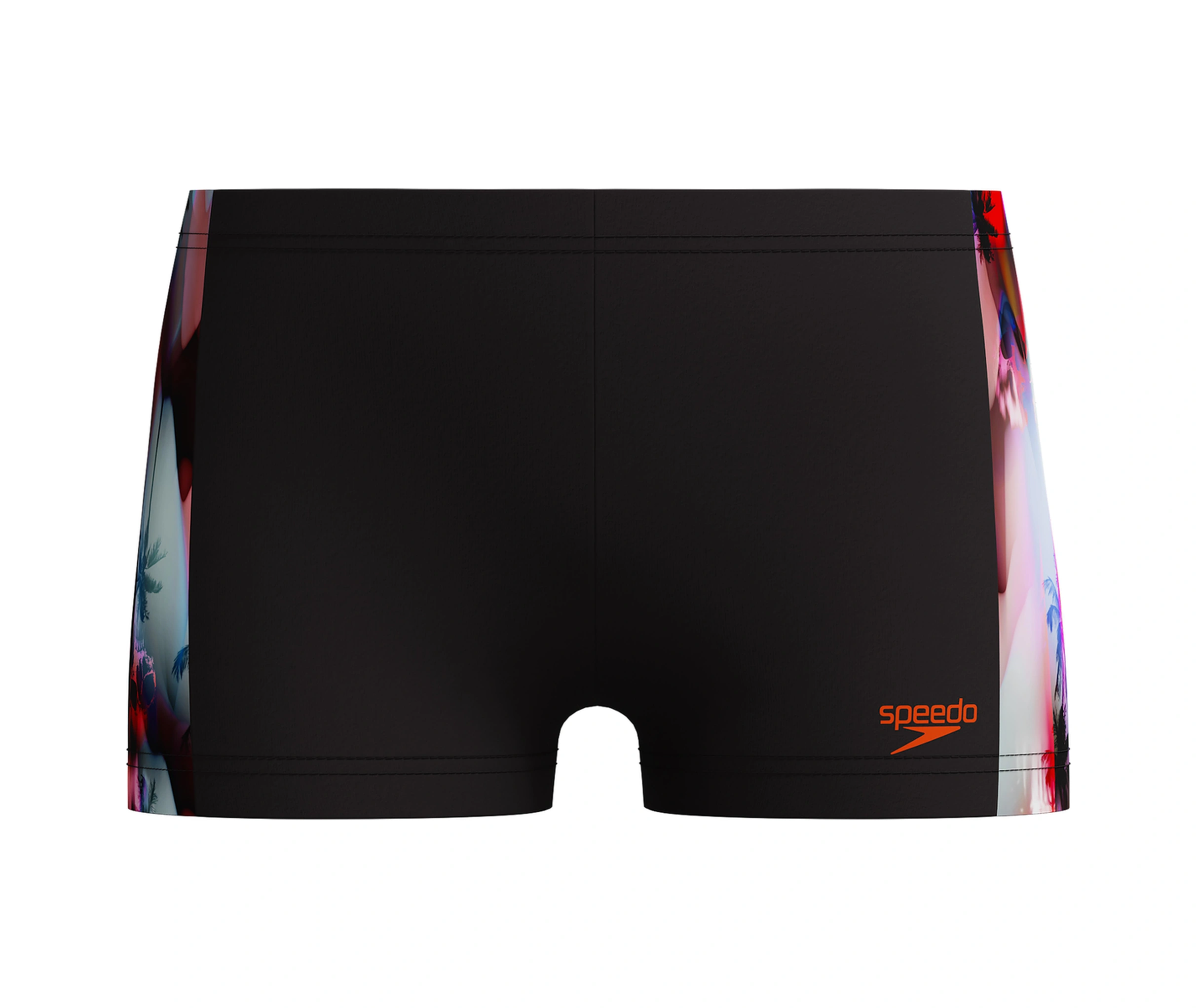Speedo Aquashort Erkek Çocuk Yüzücü Mayosu Siyah